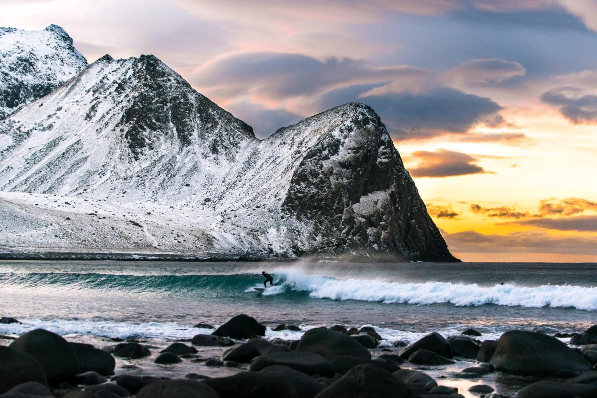 Unstad Surfpacker Unnstad Bagian luar foto